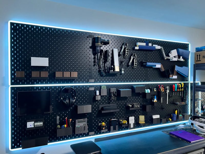 OBSIDIAN SKADIS Pegboard Boxes and Holders